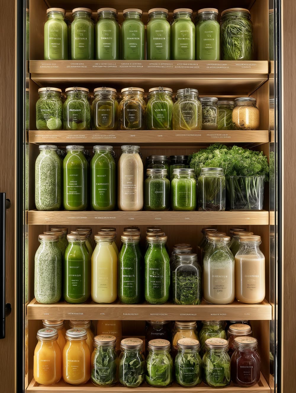 Cold-pressed juices and ferments on the Market shelves